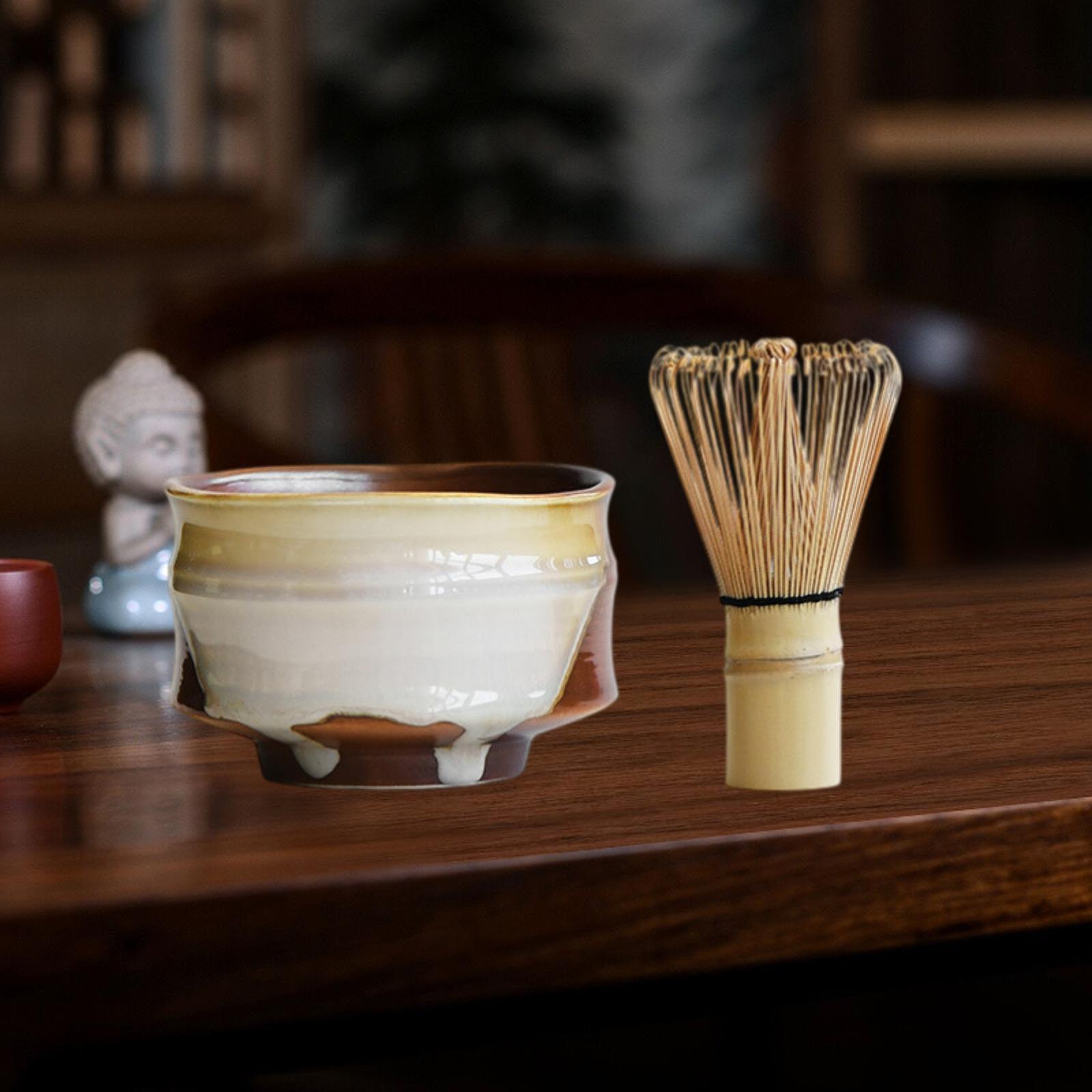 Matcha Bowl Chawan - Tigela de Matcha Cerâmica Japonesa Artesanal