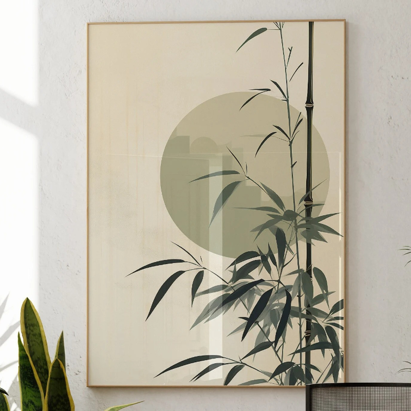 Arte de parede Japandi Minimal - Japanese Zen Lifestyle avaliação e preço