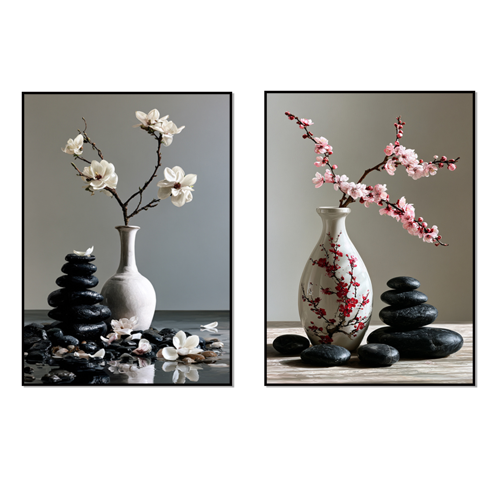 Vaso de flores de cerejeira e  - Japanese Zen Lifestyle avaliação e preço
