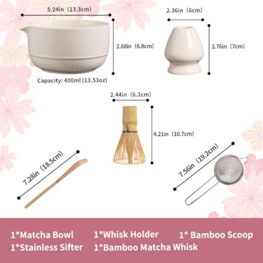 Conjunto de Chá Matcha, Kit de - Matcha Bowl Chawan avaliação e preço