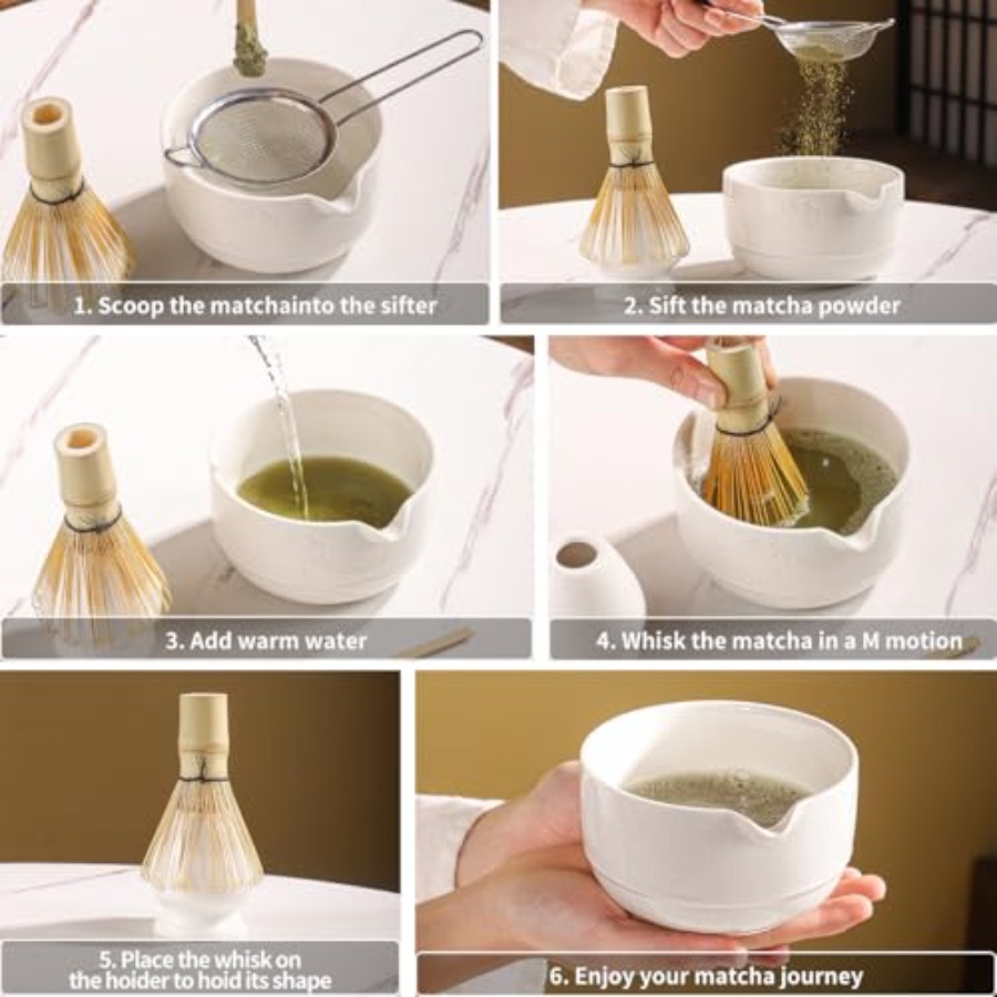 Conjunto de Chá Matcha, Kit de - Matcha Bowl Chawan avaliação e preço
