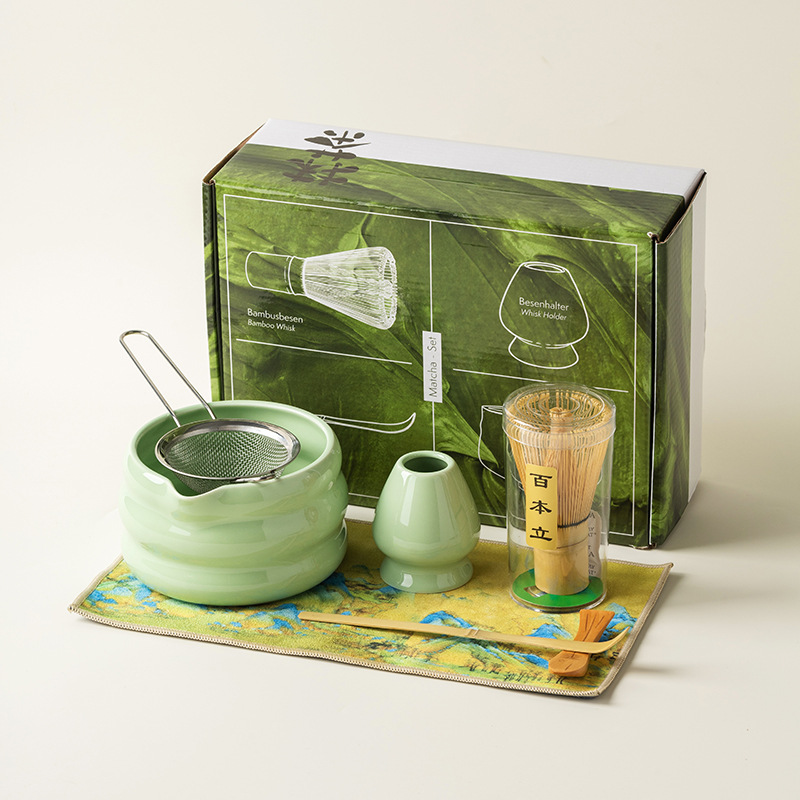 4/7 pçs conjunto matcha japonê - Matcha Bowl Chawan avaliação e preço